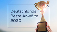 Handelsblatt: Deutschlands beste Anwälte 2020