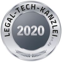 Auszeichnung Legal-Tech-Kanzlei