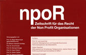 npoR-Artikel zur Reform des Stiftungsrechts